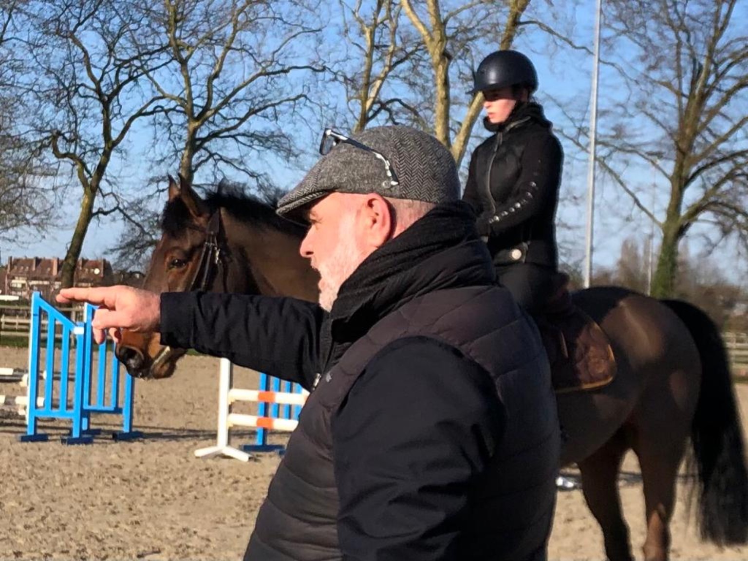Gilles Murigneux en séance de coaching